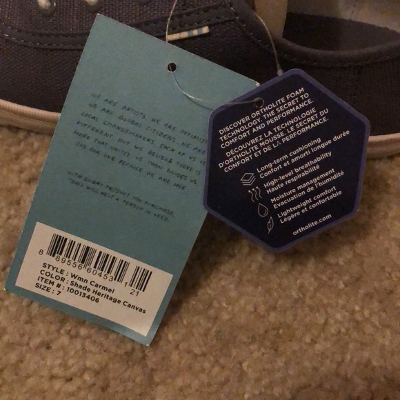 toms camel shade heritage canvas - Picture 8 of 8